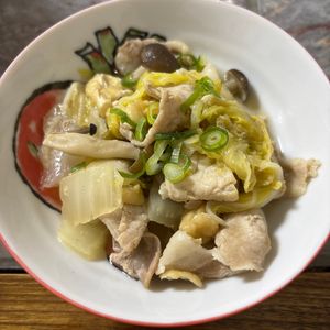 ☆htm☆の作ってみた!投稿(豚バラ白菜のうまだし煮【#簡単 #包丁不要 #うどん出汁】)