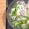 甘辛てりてり！豚バラ肉のBBQソース炒め！の工程2