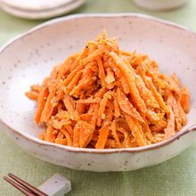【にんじんのごま和え】レンジで簡単！常備菜やお弁当に♪