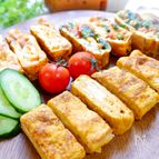 ピエトロで卵焼きに変わり映えを♡『トマトガーリックの卵焼き』