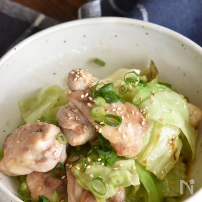 チキンと春キャベツのやみつき旨塩炒め【作り置き】