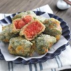 磯の香りがマッチ！明太子の磯辺揚げ
