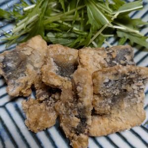 ゆんの作ってみた!投稿(【手軽で簡単♡鯖の竜田揚げ】子どもも大好き♡焼肉のたれで！)