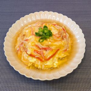 𝔂𝓾𝓶𝓲🍓の作ってみた!投稿(こくうま♩塩あんの天津飯)
