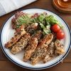 米粉でカリッ!【子供大喜び♪香ばしごま手羽中チキンバー】