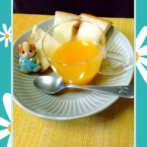 チョロリスの作ってみた!投稿(レンジで簡単！コクうま【レモンカード】)