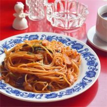 喫茶店風ナポリタン☆ワンポットでコク旨♪