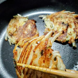 ゆみの作ってみた!投稿(カリカリもっちり＊新じゃがとしらすのチーズガレット)