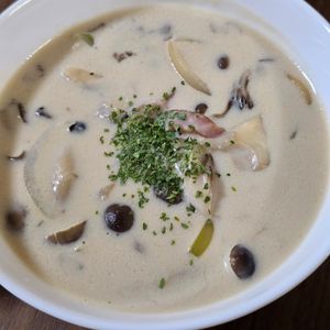 zabuの作ってみた!投稿(うまみたっぷり！きのことベーコンのクリームスープ)