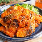 さばとじゃがいもの和風トマト煮