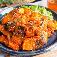 さばとじゃがいもの和風トマト煮
