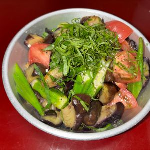 テフロンの使い✋🤟🙌👉の作ってみた!投稿(冷た～い🐧夏野菜の塩レモンのマリネサラダ🌻😋🌻)