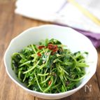レンジで簡単！豆苗ナムル