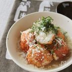 パルミジャーノ・レッジャーノあんかけ海老しんじょう