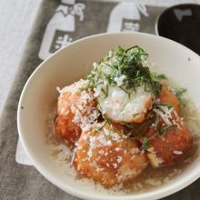 パルミジャーノ・レッジャーノあんかけ海老しんじょう
