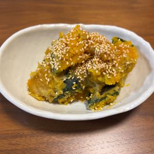 こむぎの作ってみた!投稿(【かぼちゃのやみつき黄な粉和え】甘じょっぱくて激旨！癖になる)