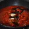 さんまとなすの黒酢トマト煮の工程3