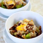 牛肉レタス炒飯