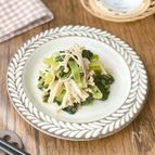 【電子レンジで楽々♪】えのきと小松菜のわさび醤油和え