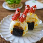 トウモロコシと焼きチーズおにぎり【お弁当・タコウィンナー付】