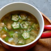 〈くらし薬膳〉クミン風味のオクラスープ