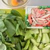 【チンゲン菜の中華鶏だしカニ玉】ご飯が進むちょっぱや本格中華の下準備