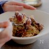 10分で完成【ホタルイカの味噌クリーム玄米リゾット】の工程5