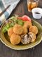 オイスターソース風味の里芋コロッケ