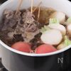 【煮込み時間最小限！】ぷるぷる牛すじとトマトの関西風おでんの工程5