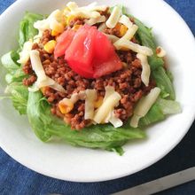 お手軽ランチ☆甘辛くて子どもも大好きタコライス