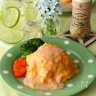 バレンタインに♪簡単＆見た目もかわいい包まないオムライス