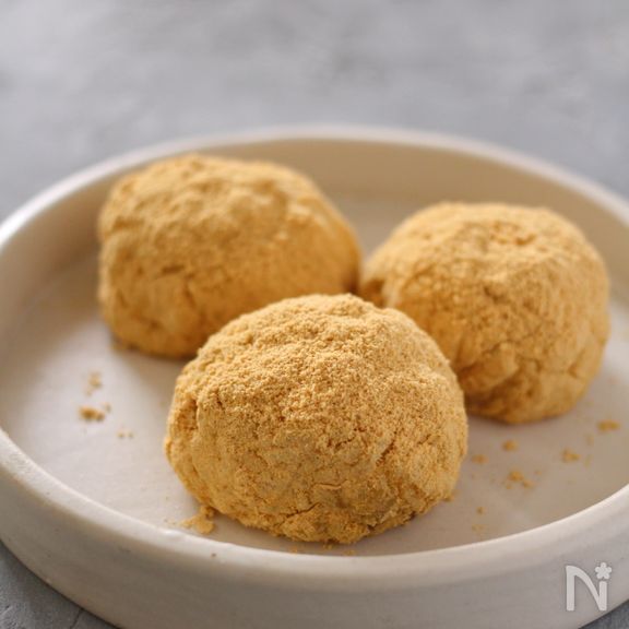 基本のきな粉おはぎ