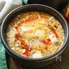 【とろうま♡白菜とひき肉の酸辣湯】豆腐入りで食べ応えも◎