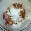 カレー風味の鶏の塩から揚げの工程2