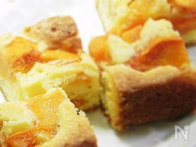 柿のスクエアケーキ レシピサイト Nadia ナディア プロの料理家のおいしいレシピ