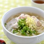 鶏だししょうが温うどん