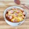 家にある材料で激うま!【うい玉あんかけ丼】の工程5