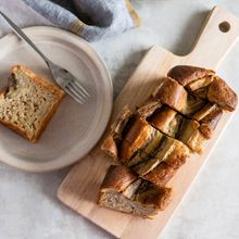 【焼くまで5分】米粉のスパイシーバナナブレッド