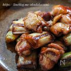 焼き鳥屋さんの味で激うま！【焼き鳥のタレ風＊甘辛ネギま炒め】