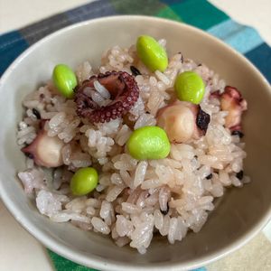 yukaの作ってみた!投稿(【タコと枝豆の生姜香る炊き込みご飯】噛むほどにうま味広がる♪)