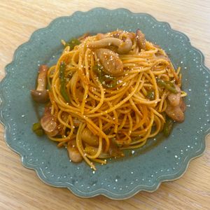 Nの作ってみた!投稿(洋食屋さんの基本ナポリタン)