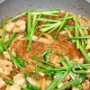 『鶏もも肉とニラの旨辛チャプチェ』の工程3