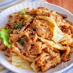 10分で爆速おかず♪【豚こまキャベツのピリ辛味噌炒め】