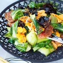【ご飯おかわり】豚肉とふわふわ卵・シャキッと野菜のコク旨炒め