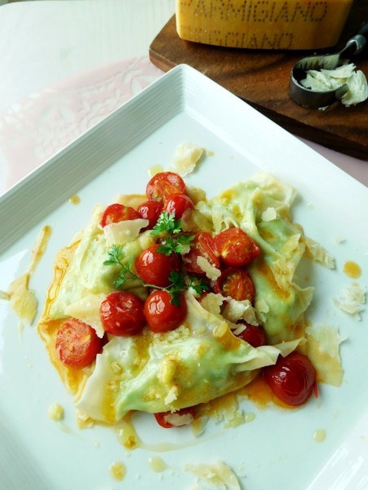 ロブスターのラビオリ レシピ