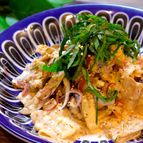 【レンジでできる絶品レシピ!!】ナスと豚肉のマヨポン和え