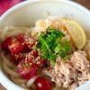 火を使わず５分で完成！ちょっぴりピリ辛なツナおろしうどんの工程2