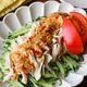 練りごまいらず簡単15分【レンジ蒸し鶏の棒棒鶏風】