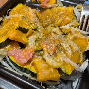 らむじーさん☆の作ってみた!投稿(【かぼちゃとベーコンのチーズ焼き】お皿1枚でパパッと完結♡)