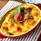 火を使わない♪さっぱり食べたい日に【梅しそチーズ山芋鉄板】